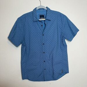 Prana men’s shirt sleeve orangic cotton shirt‎